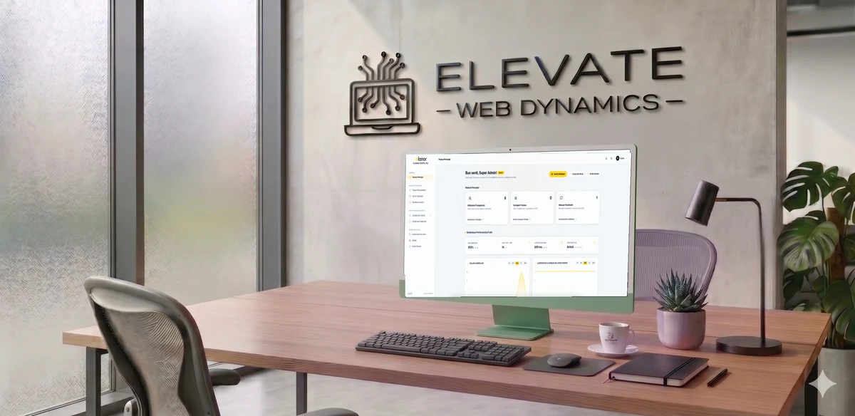 Screenshot Elanor Portal - aplicatie web enterprise realizata de Elevate Web Dynamics